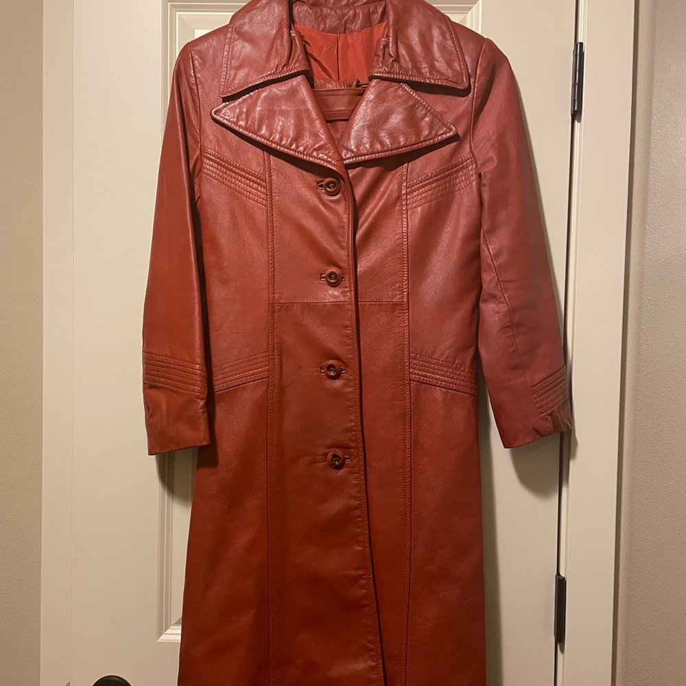 1970s Vintage Leather Jacket